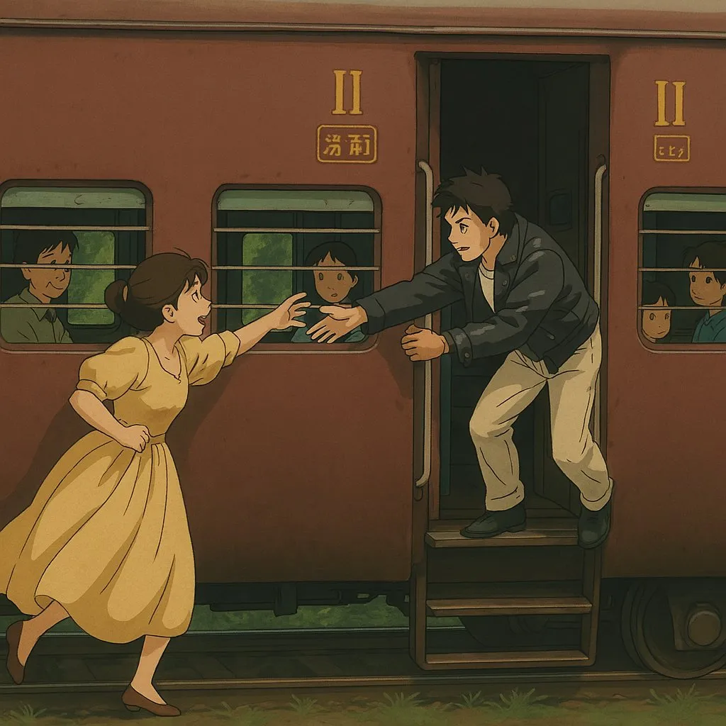 Ghibli style AI image example 8